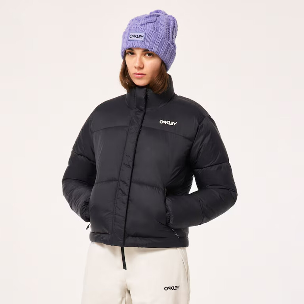 Oakley Women's TNP Puffy Jacket Small Blackout NWT $190 MSRP
